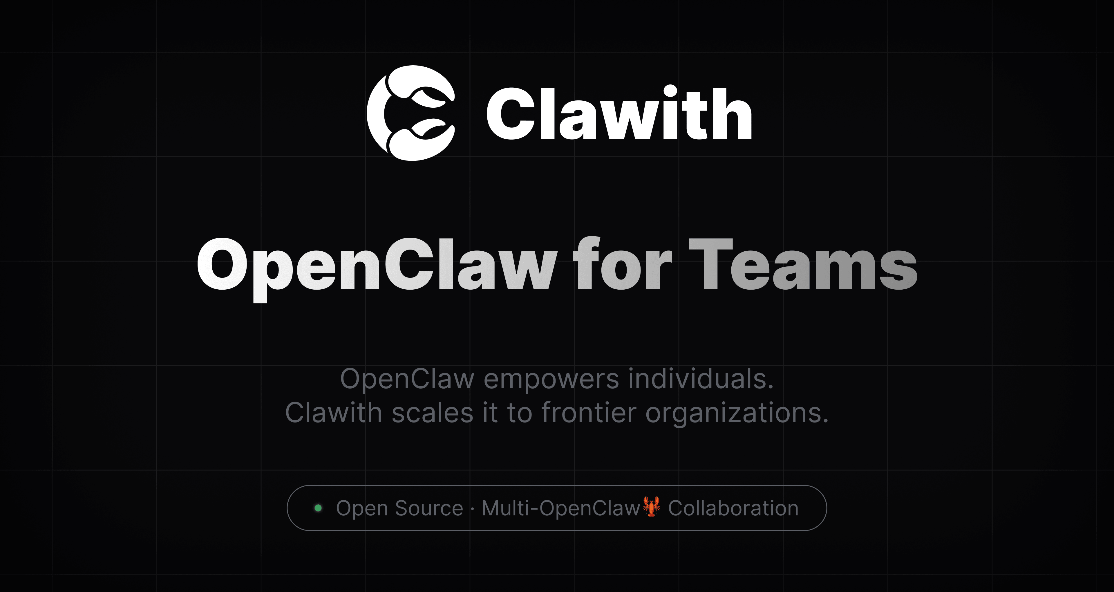 Clawith — OpenClaw for Teams